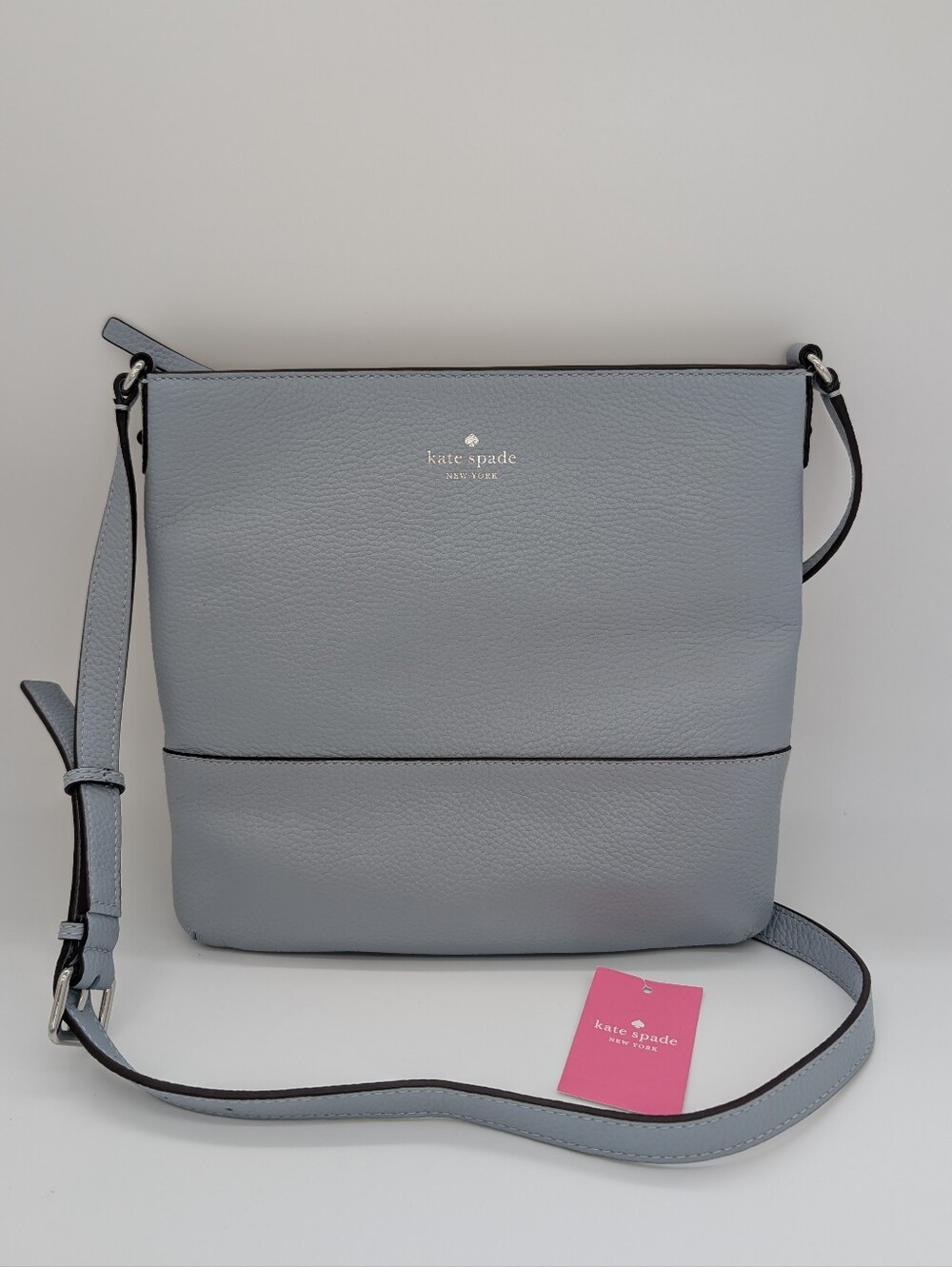 Kate Spade New York Southport Avenue Cora Crossbody Bag Frosted Blue COA